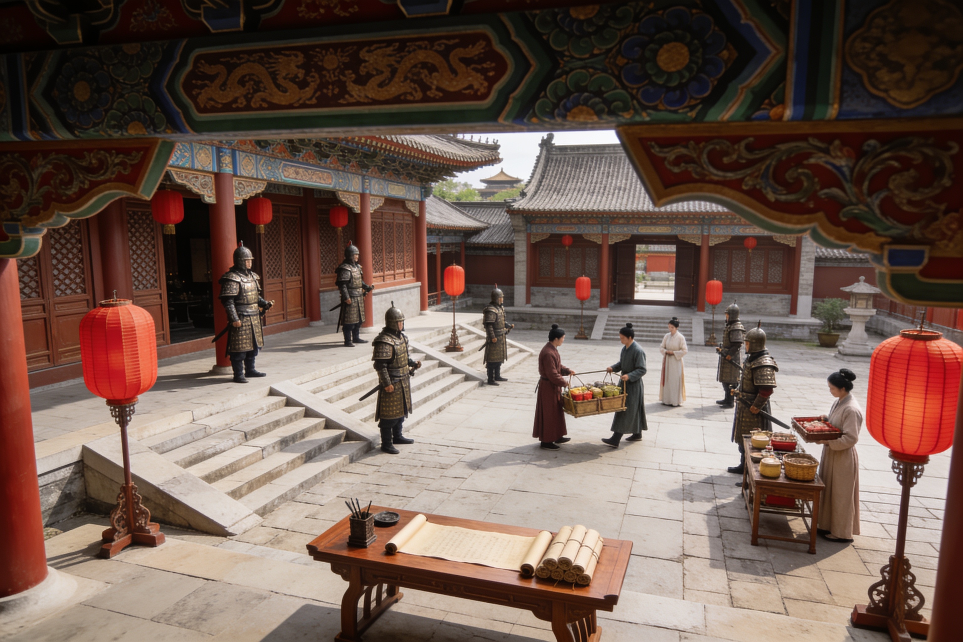 古装历史剧场景截图